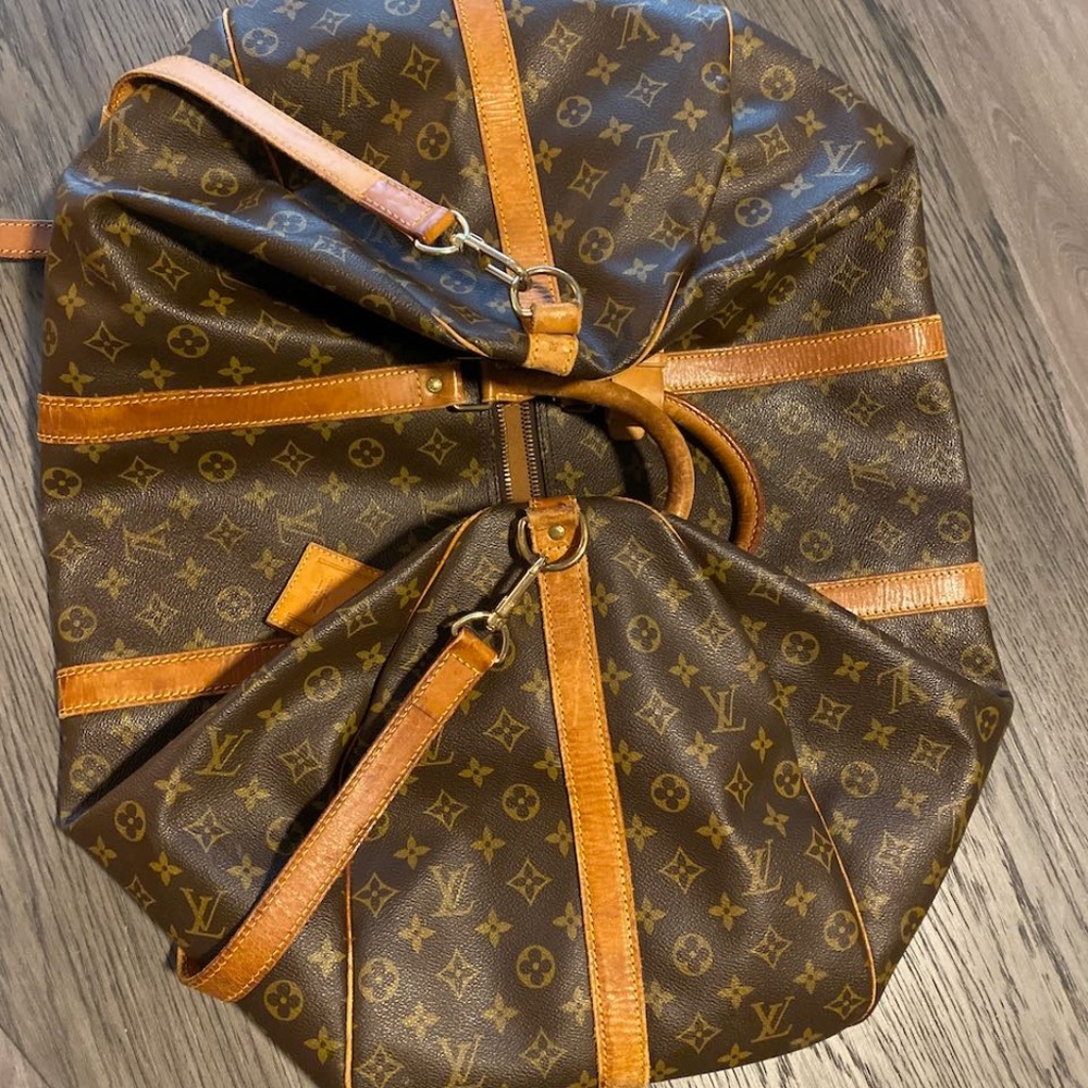 Louis Vuitton Keepall 60 Bandouliere Duffle Bag